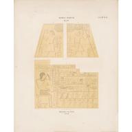 G 8090 (= Lepsius 90): relief from entrance, N and S jambs; and screen wall, S side