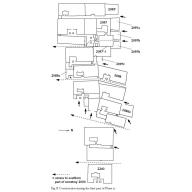 Plan of Cemetery G 2000: construction phasing of Phase II, later part: G 2095, G 2097, G 2089, G 2098, G 2086, G 2240