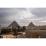 Site: Giza; View: Khufu pyramid, Khafre pyramid