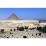 Site: Giza; View: Central Field, Khufu Pyramid, Sphinx