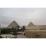 Site: Giza; View: Khufu pyramid, Khafre pyramid