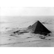 Site: Giza; View: Menkaure Pyramid, Menkaure Pyramid Temple